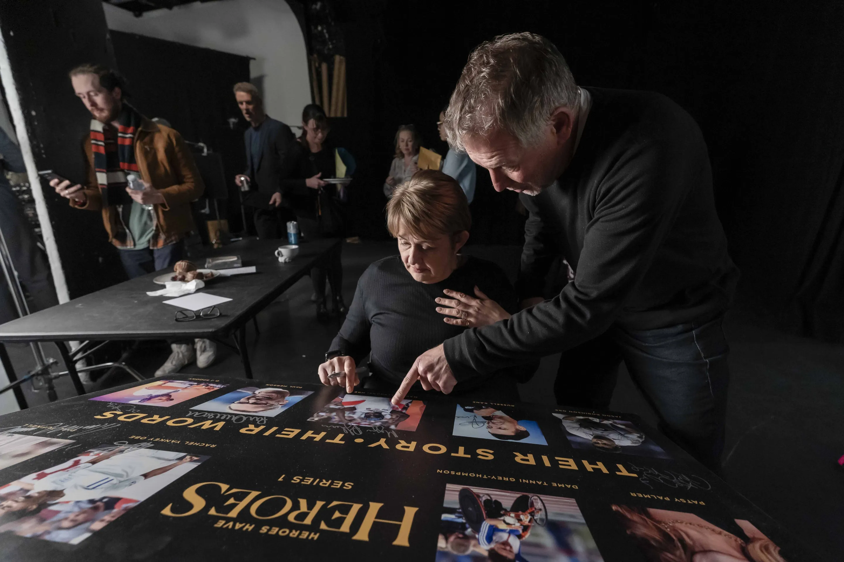 tv,production,series,filmmaker,live,interviews,sport prominents,comedians